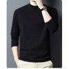 Men S Half High Neck Long Sleeve Casual Base Layer T Shirt