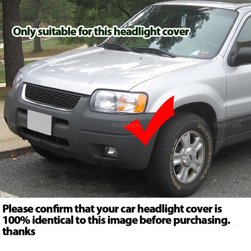 For Ford Escape Maverick 2005 2006 2007 Headlight Cover Car Headlamp Lens Glass Replacement Front Lamp Shade Auto Shell