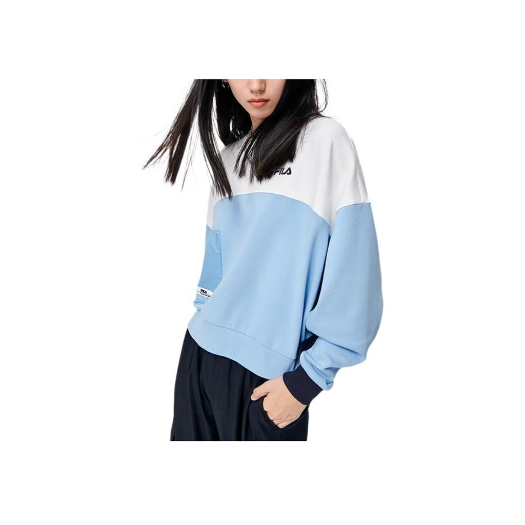 New FILA Sweatshirts Women's Water Pink Blue F11W149210FLB