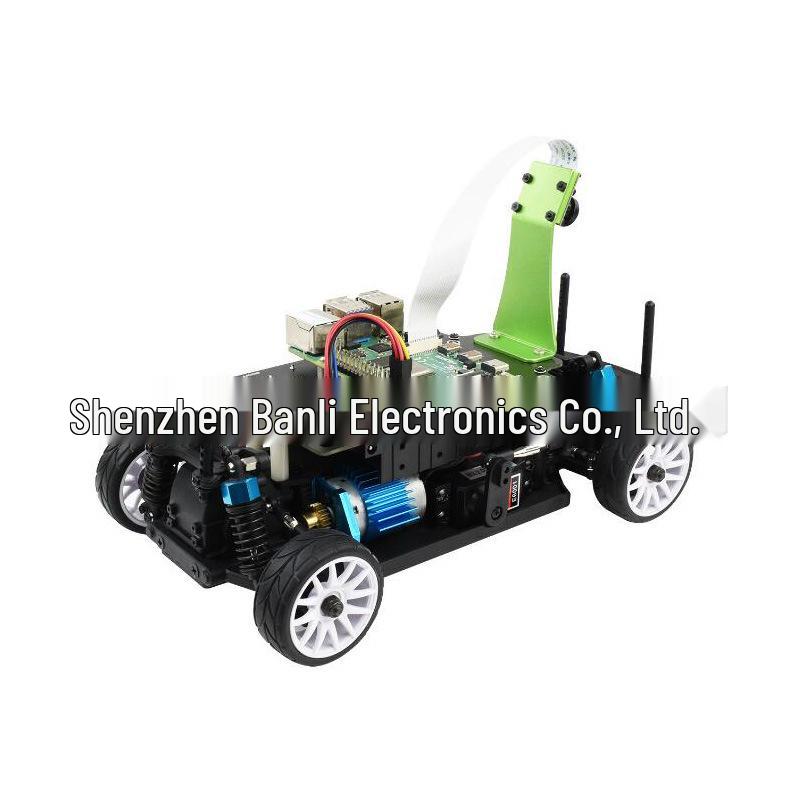 Raspberry Pi 4B Enhanced AI DonkeyCar: 4th Gen Autonomous Driving Kit