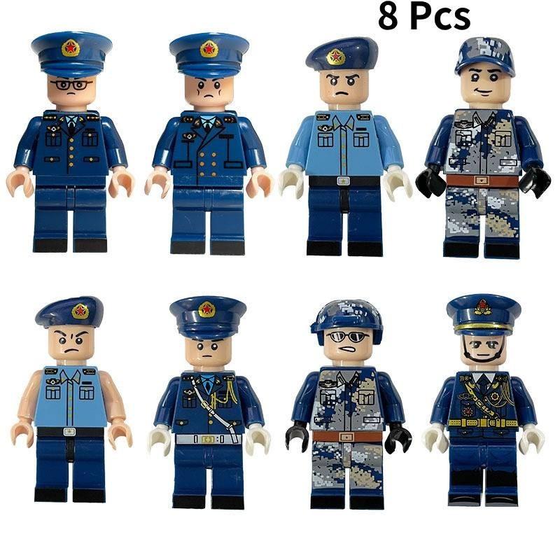 Military Building Block Set With Diverse Army Navy And Minifigures For Creative Play