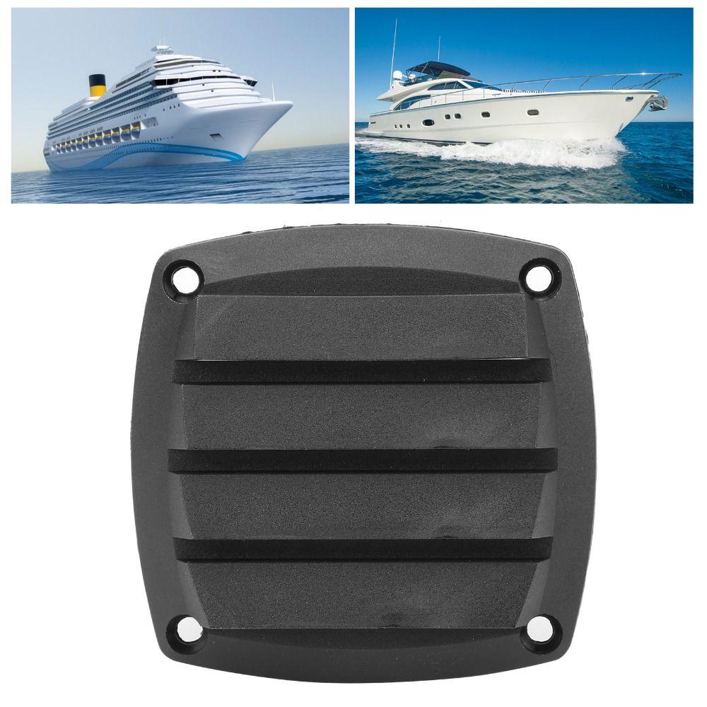 Plastic Square Vent Cover Retrofit 8.5/13cm Louvered Vents Water Outlet Accessories Boat Air Vent Caravan Boat Application