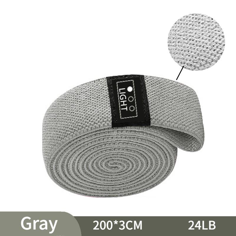 105lb Long Resistance Loop Band Kit Unisex Fitness Yoga Elastic Bands Hip Circle Thigh Squat Band Workout Gym Equipment for H Practical Use