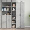 VidaXL Highboard Concrete Grey 30x41x185 Cm Engineered Wood, Sideboard, Cupboard, Side Cabinet, Cabinet, 846414