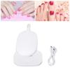 LED Nagel Lampe Faltbar Tragbar Gleichmäßige Ausleuchtung Milder Augenschutz Nagellack Trockner für Zuhause Schönheitssalon