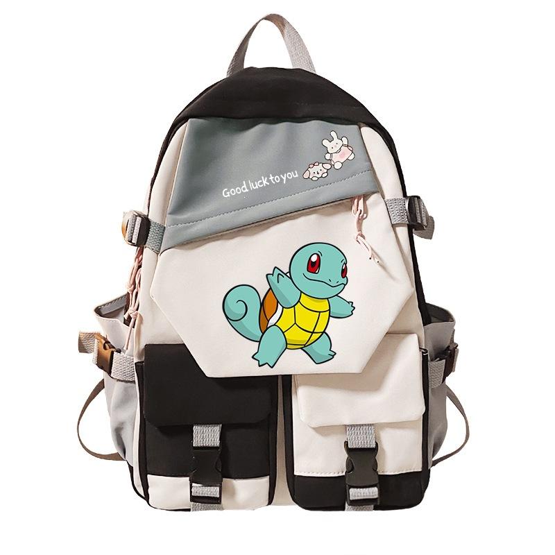 Pokemon Elf Peripheral Printed Casual Backpack Elementary and Secondary School Students Large Capacity Backpack
