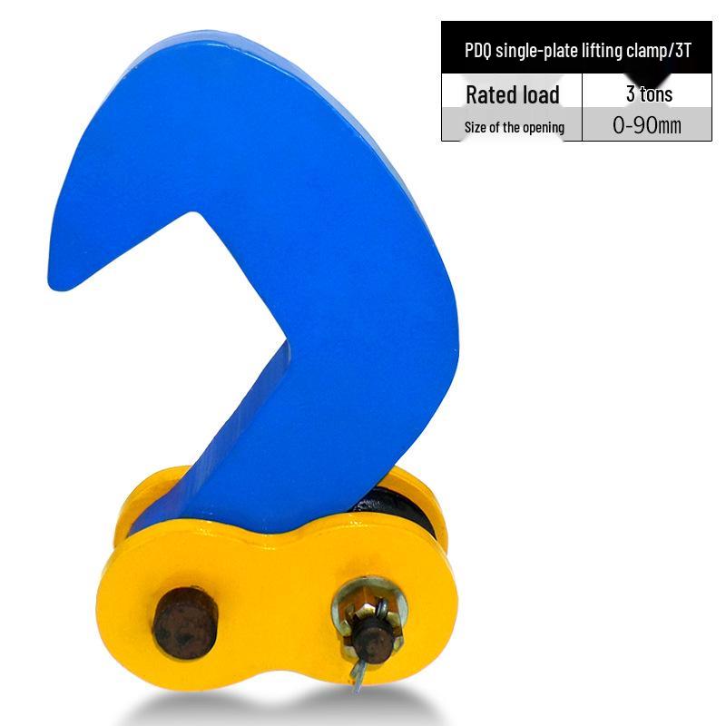 Jinyou L-Shaped Vertical & Horizontal Steel Plate Lifting Clamp and Turning Hook