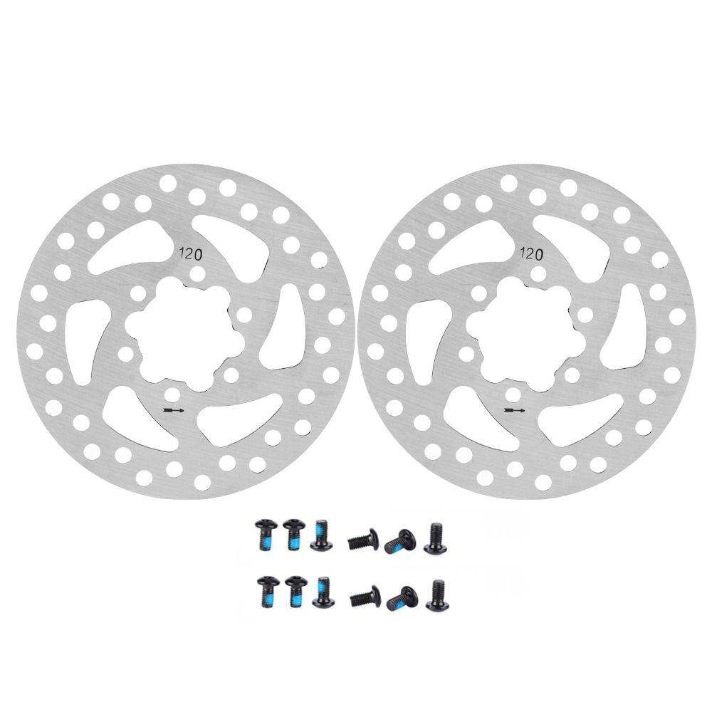 2PCS 120mm Diameter Bike Brake Disc Stainless Steel Mountain Bike Brake Disc Mountain Bike 120mm