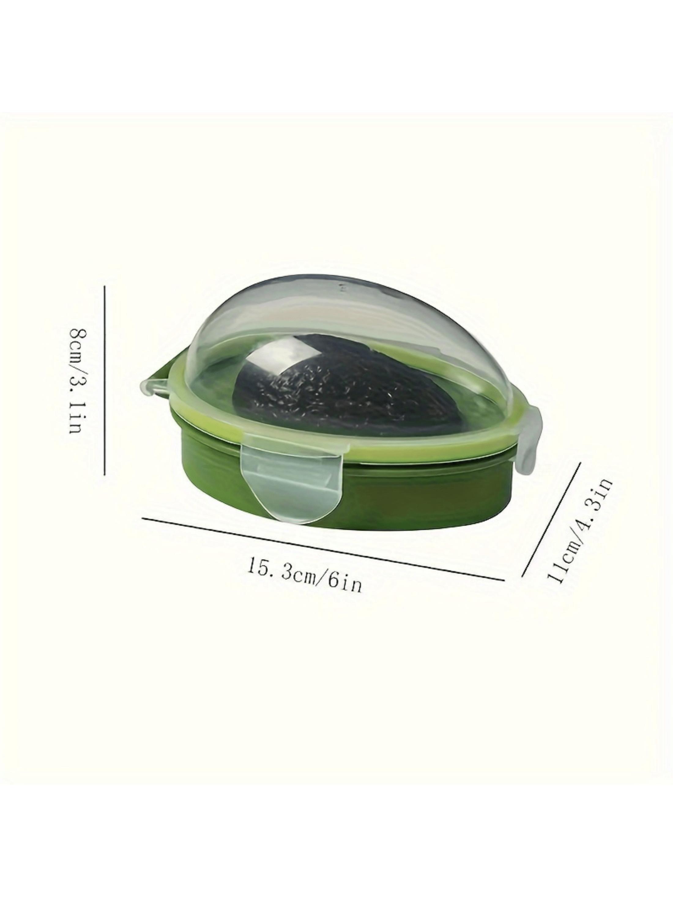 2pcs Reusable Avocado Preserving Box - Plastic Flip Top Avocado Preserving Box, Multi purpose