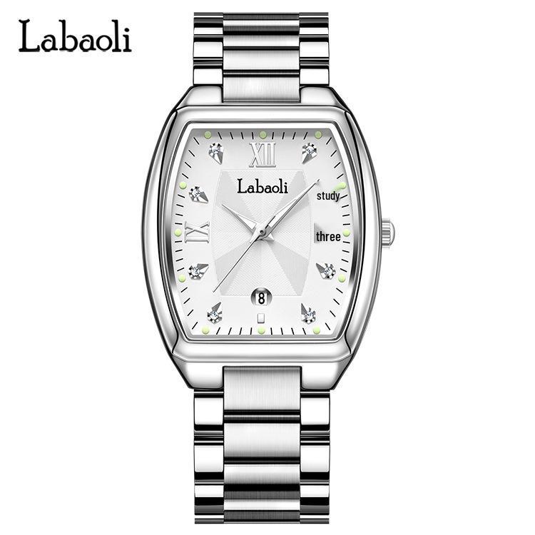 La Baoli Couples Stainless Steel Quartz Wristwatch LA531 - Waterproof and Trending Design