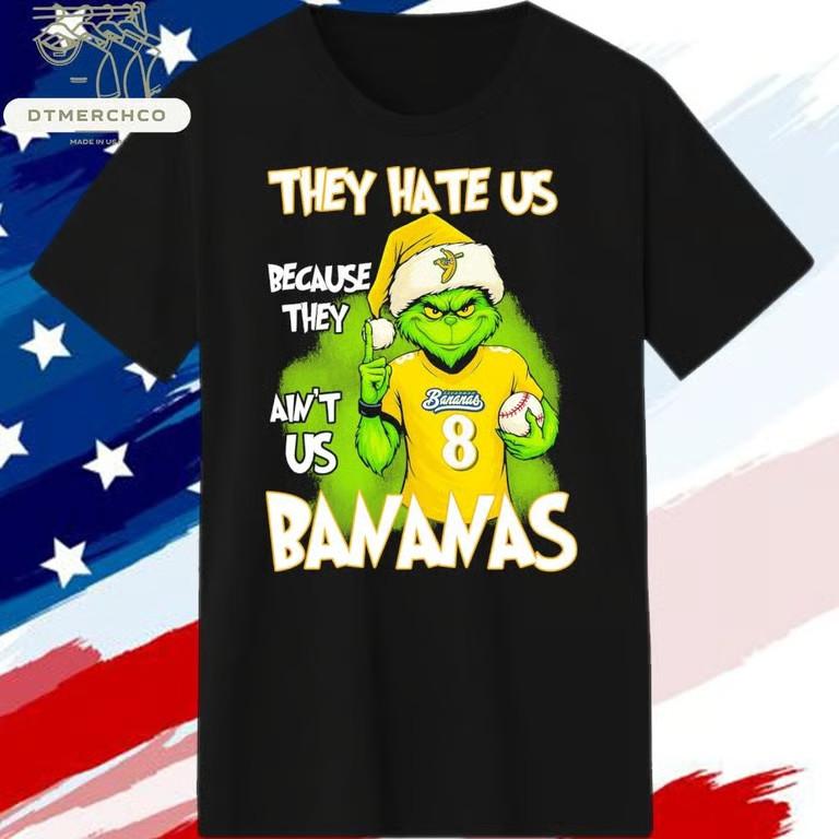 Santa Grinch Bananas Merry Christmas T-Shirt Unisex T-Shirt S