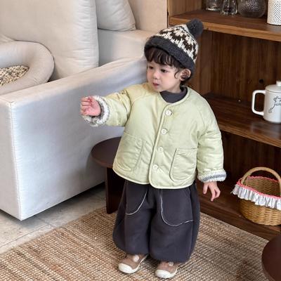 Children's Autumn and Winter Clothing New Children's Clothing Baby Cotton Jacket Winter Clothing Boys Thickened Suit
