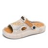 Men's Non-Slip Summer Sandals with Heel - Soft Sole Outdoor Beach Slippers, Plus Size.