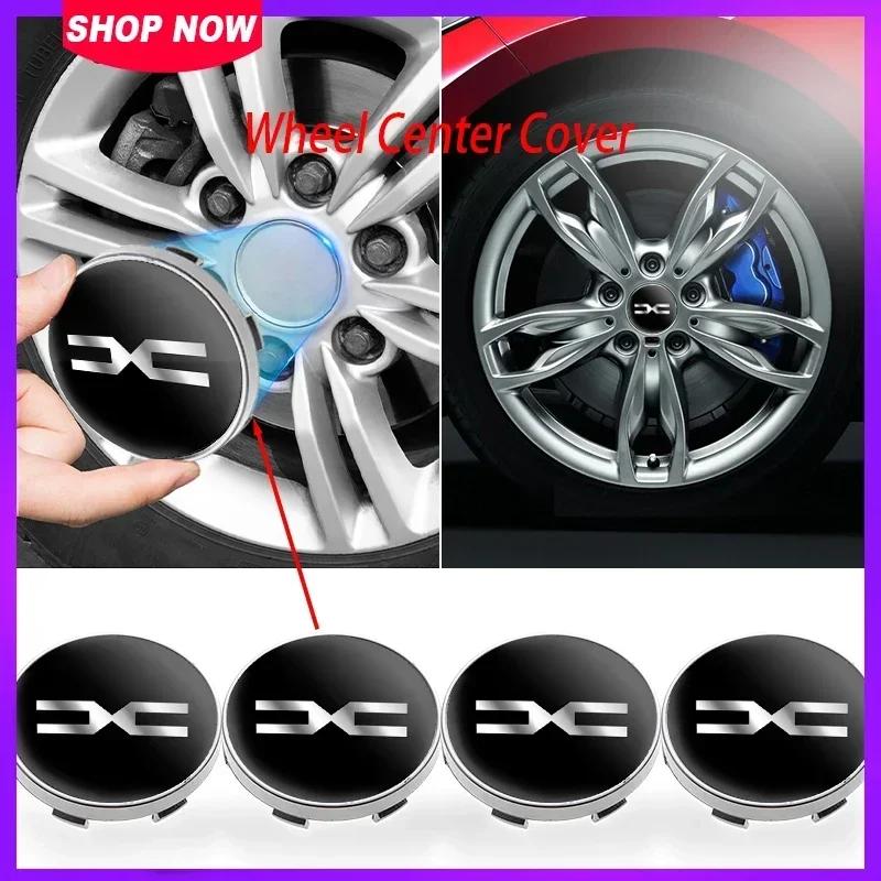 Car Wheel Center Cover Sticker Hub Center Cap Tires Rim Covers Cap wheel parts For Dacia Duster Logan MCV Sandero Stepway Dokker