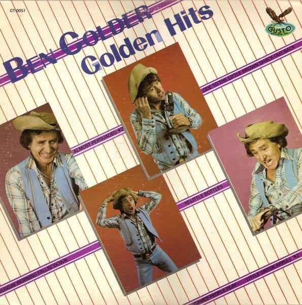 

LP Record BEN COLDER - Golden Hits GT0051 Gusto Records 1979 US Folk Used