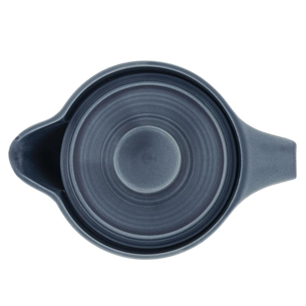 Tatara Pelican Navy Made In Product Number 23262 Teapot, 320cc, Pot, Matte, Ceramic, Japan,