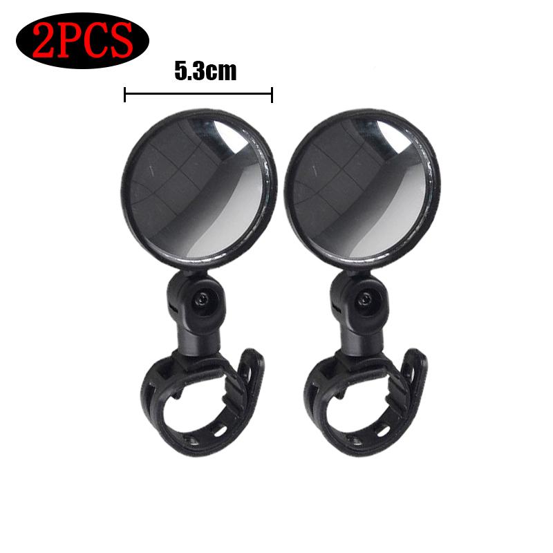 Universal Motorcycle Mirror Handlebar Rearview Mirror for Bicycle 360 Rotation Adjustable for Bike Riding Cycling Mirror