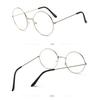 Men And Women Retro Round Blue Light Computer Mirror Reading Playing Games Eye Protection Decorative Glasses