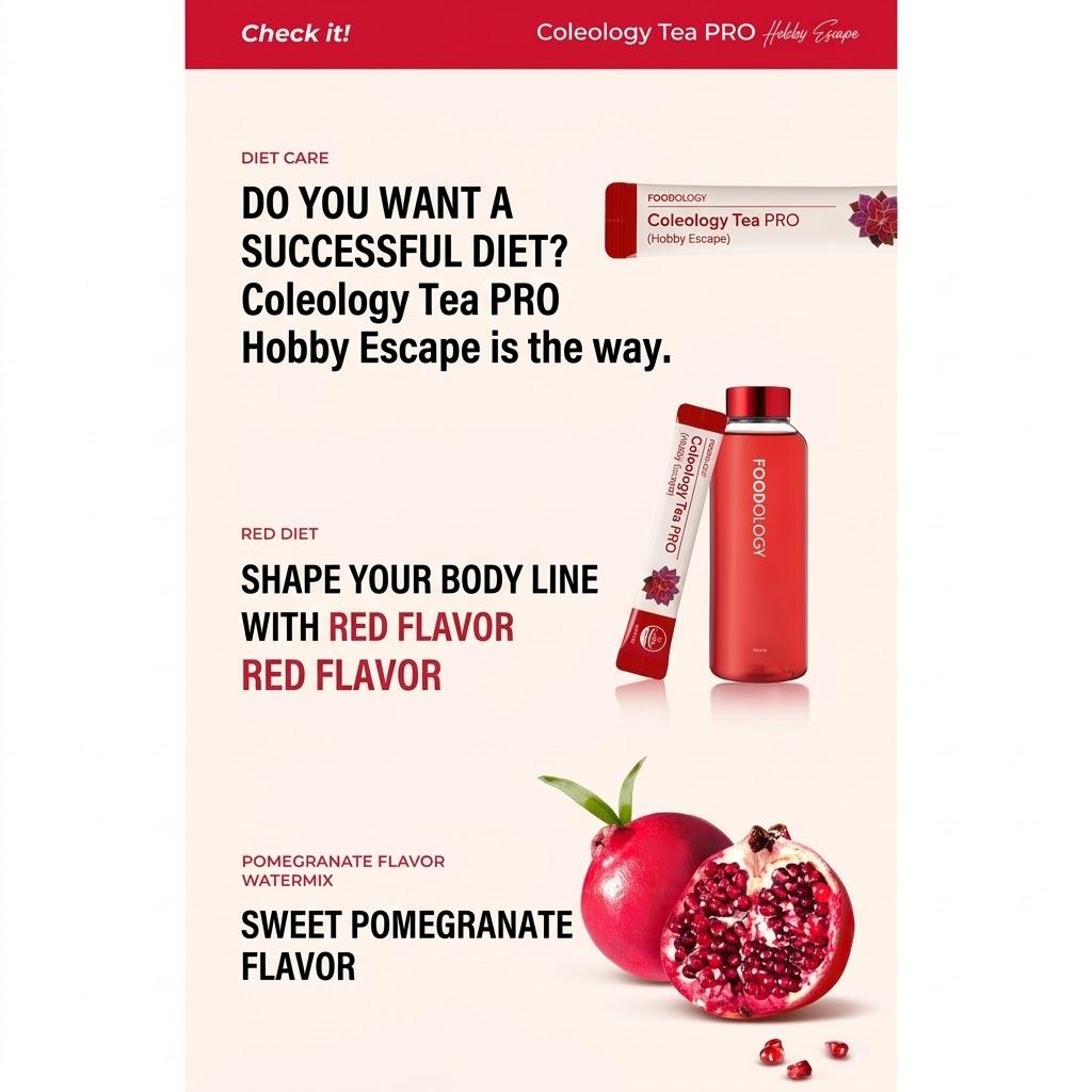 [Foodology] Drinkable Diet Choleology Tea,  Korean Essential Health Food