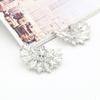 Women Lady High Heel Rhinestones Crystal Shiny Decorative Clips Charm Buckle Shoe Clips Shoes Decorations