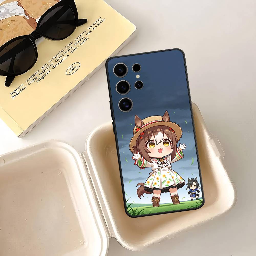 Pretty D-Derby Uma Musume Case For Samsung Galaxy Case S25 S23 S22 S21 S30 S20 S10 Ultra Plus FE TPU Soft Cover