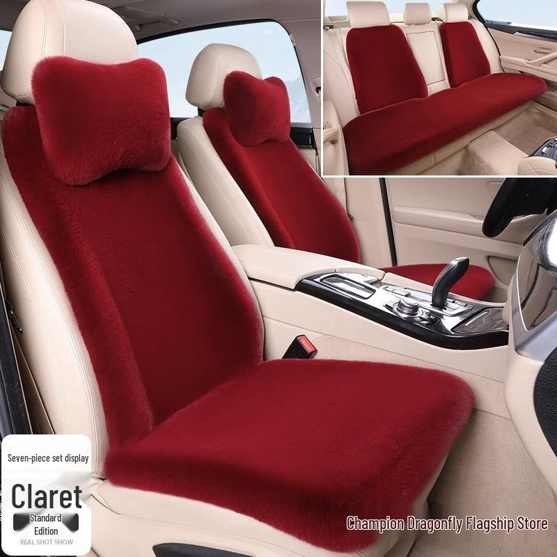 Volkswagen Jetta, Bora, Lavida, Sagitar, Santana, Passat Plush Winter Car Seat Cushion