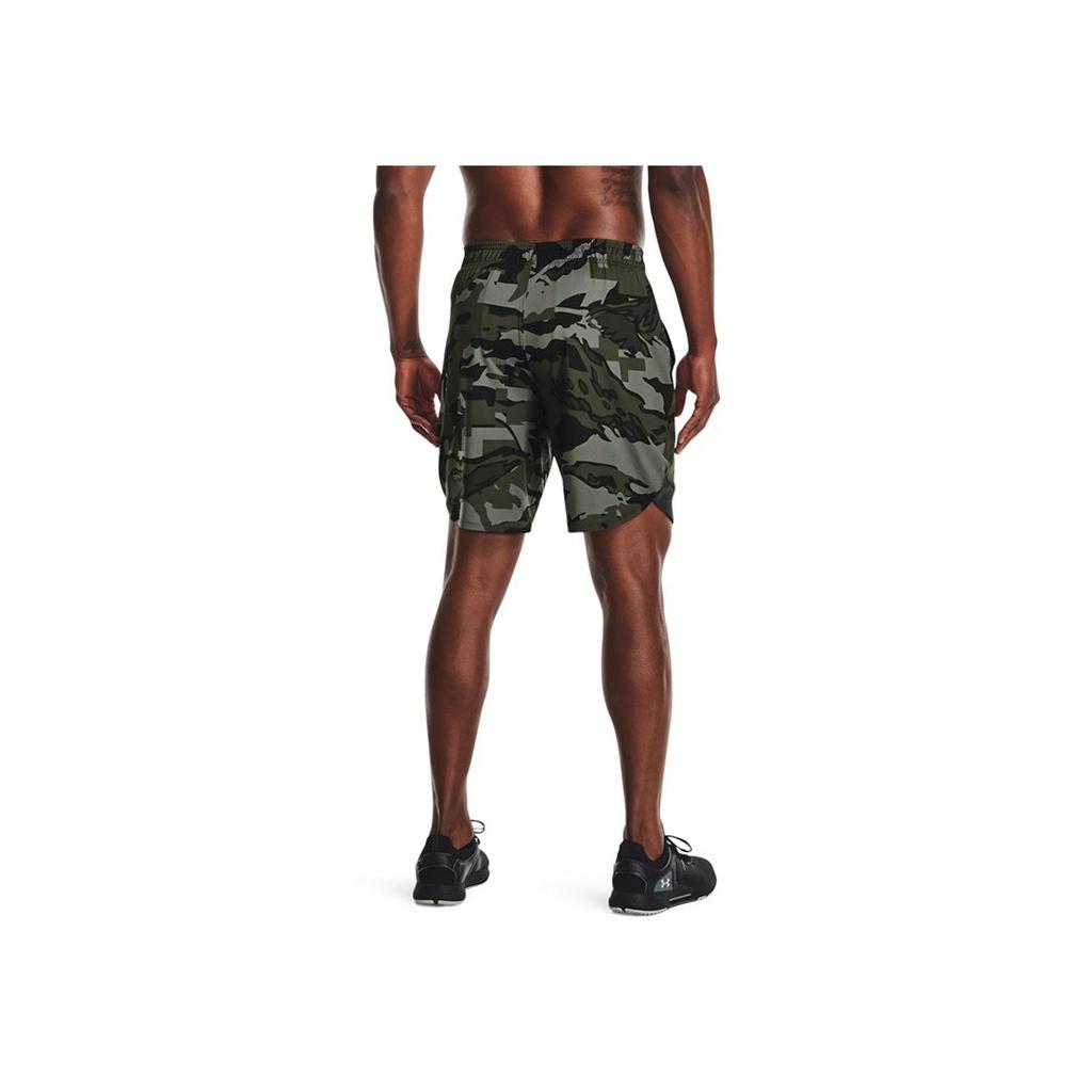 Under Armour Outdoor Training Camouflage Loose Shorts Men shorts Green 1361508-310