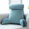 Ice Silk Latex Headboard Cushion: Soft Backrest Pillow for Sofa and Bed with Cool Comfort