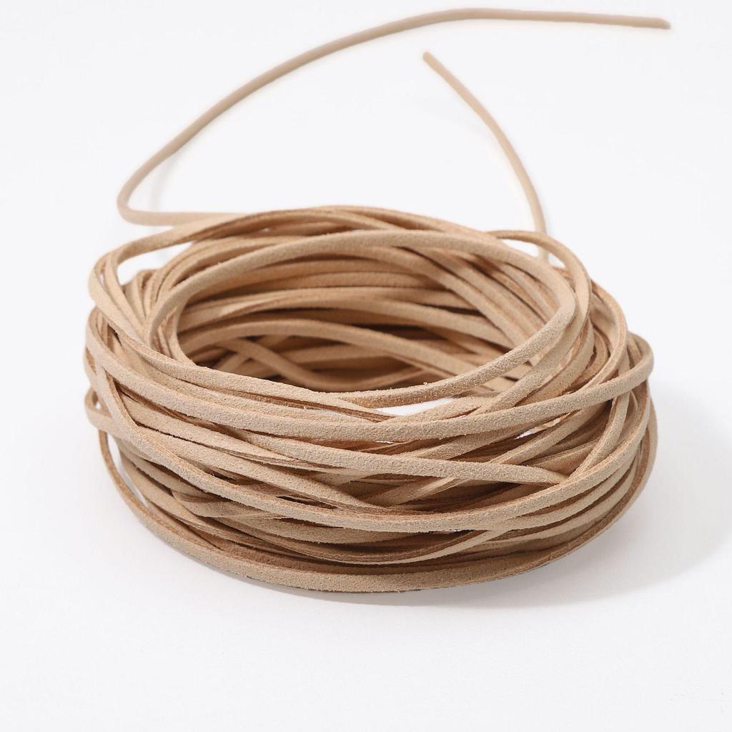 Korean suede rope for DIY jewelry making, 3mm braided wire for bracelets and necklaces. Add a touch of handmade to your accessories!