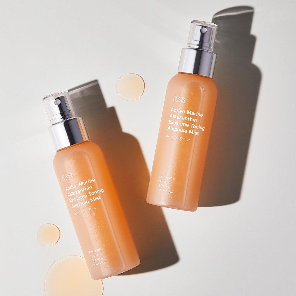 [SUNGBOON EDITOR] Active Marine Astaxanthin Exosome Toning Ampoule Mist 120ml