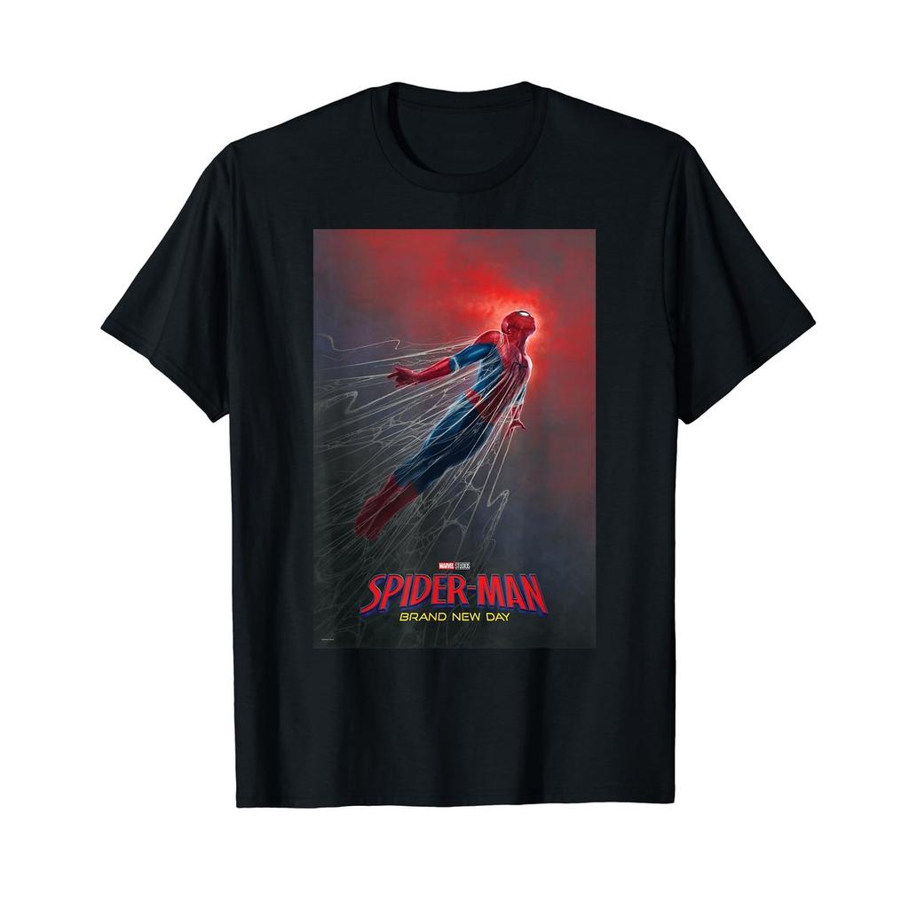 Marvel Studios Spider-Man Brand New Day Web Flight Poster Graphic T-Shirt