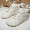 New winter cotton shoes waterproof hiking cotton boots velvet warm shoes couple sports thickened non-slip snow boots