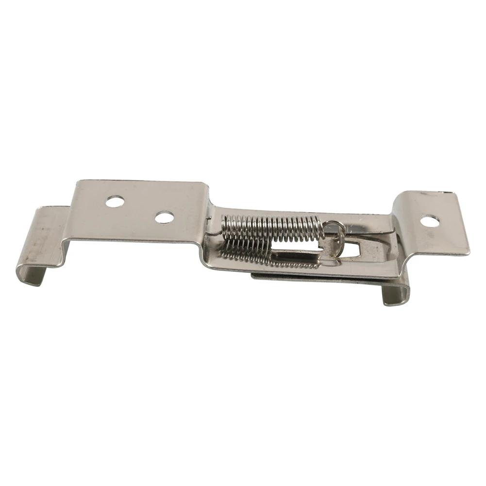 4Pcs Car License Plate Spring Loaded Stainless Steel Cars Frame Holder Clamps For European Style US Standard AU Style