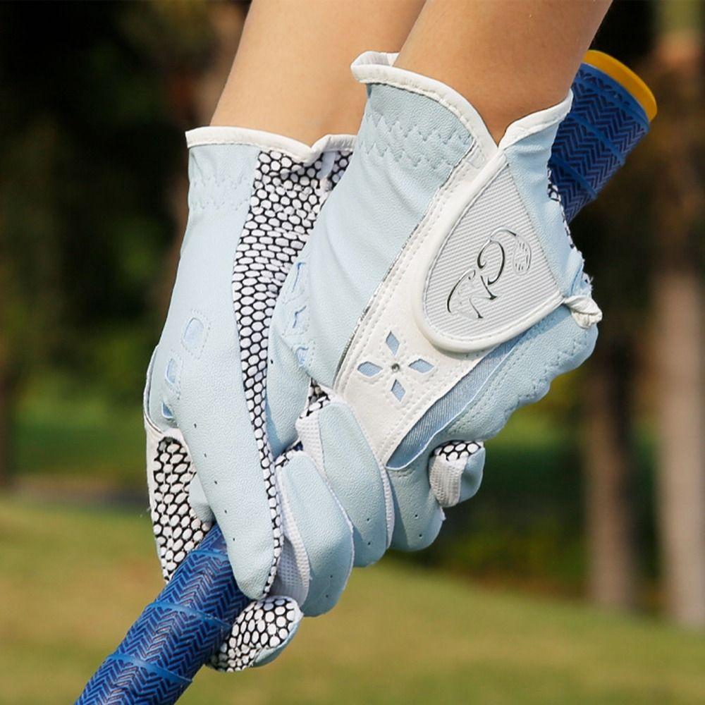 Breathable PU Leather Golf Mittens Comfortable Outdoor Sports Gloves  Outdoor Sports