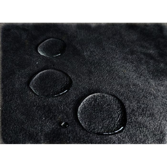 Housse De Canapé-lit - Antonouse - 140cm - Noir - Microfibre - Imperméable