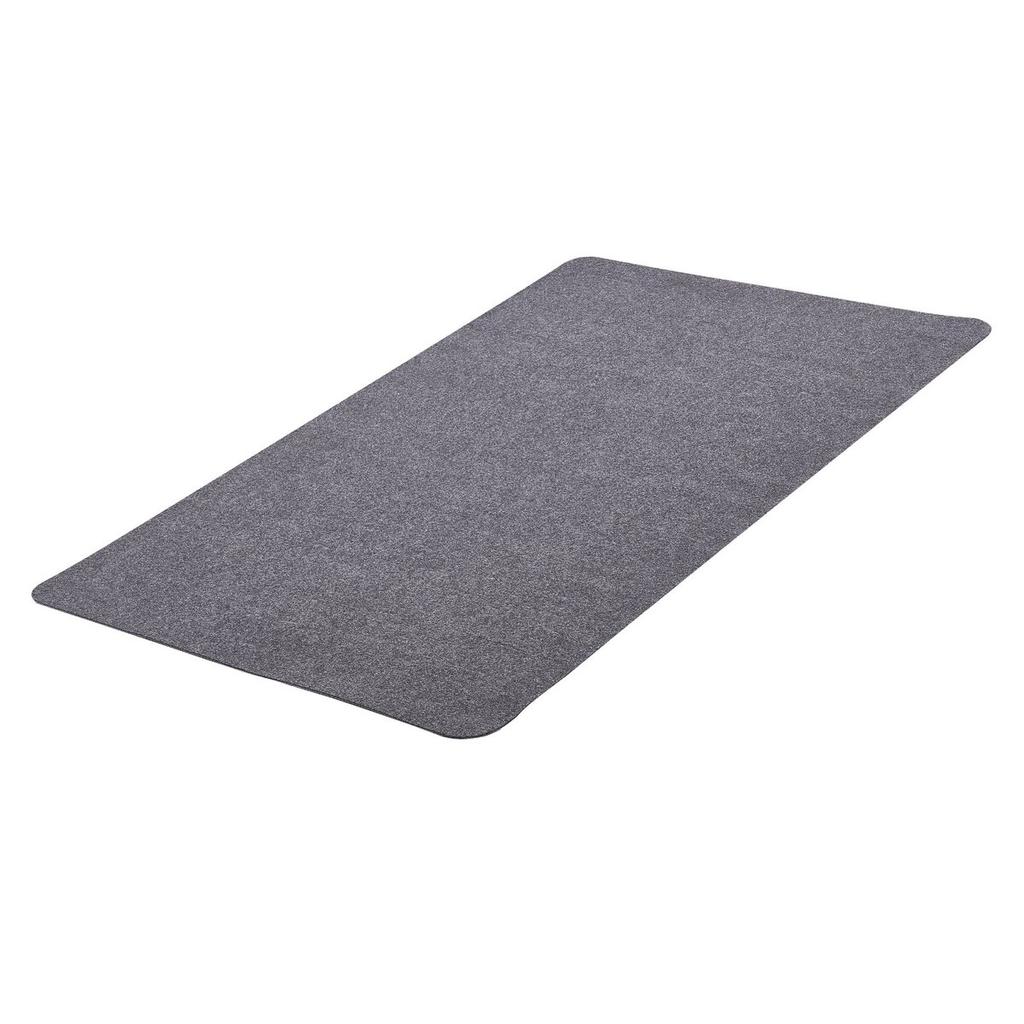 Tappetino per Sedia, 897 x 1396 mm Tappetino per Sedia da Ufficio per Pavimenti Duri, Protezione per Pavimento per Sedie a Rotelle, Superficie in Poliestere, Antiscivolo e Facile da Pulire, Liscio