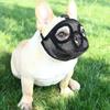 S Blackshort Snout Dog Muzzle Bulldog Muzzle, Stop Dog For Biting Barking Chewing, Adjustableshort Mouth Dog Anti-bite Anti-eating Mask Pet Supplies