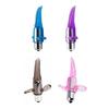 Tongue Shaped Finger Vibe Waterproof Finger Stimulator Mini Battery Operated Vibration Massager Tool with Dots