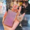 Keycase For Nio Et7 Es6 Es7 Es8 Ec7 Ec6 Ec7 Et5 Et5T Keycover Key Shell Keychain 23 Buckle Diamond Car Key