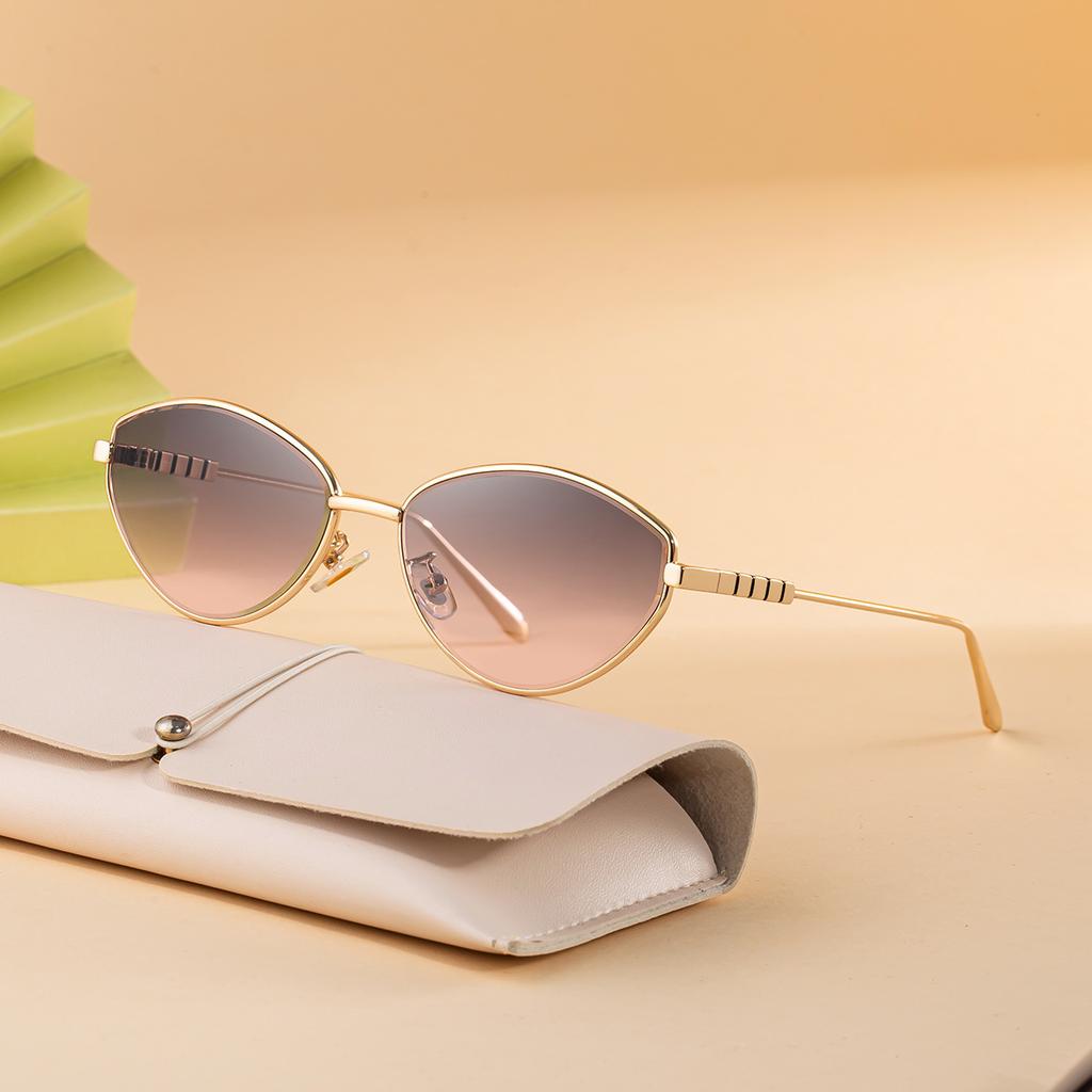 JYL TS Women's Cat-Eye - Outdoor Street Sun-Protective Trendy WF-5G195