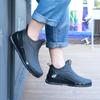 Water Shoes Men's Short Tube Low-top Fashion Rain Shoes Rain Boots Light Mouth Non-slip Rubber Shoes Outdoor Water Boots Trend