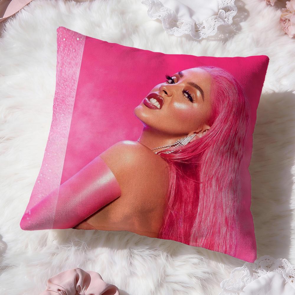 Singer D-Doja CatS Cushion Cover Premium Comfort Reversible Pillow Cove -Two in One Design for Any Room & Car Interior