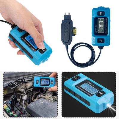 Yousheng Automotive Circuit Fault Probe Tester 23A 12V Wire Tracer with LCD Display Car Relay Current Tester High-Precision Blade Checker for Car