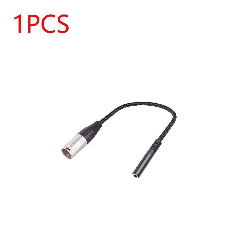 

Адаптер стереоаудио 3,5 мм гнездо к XLR штекеру Мини-джек гнездо к XLR штекерному разъему для микрофонного акустического кабеля