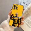 O-One P-Punch Man-OPM Phone Case For iPhone 17, 16,15,14,13,12,11 Plus,Pro Max, Others Soft Black Cover