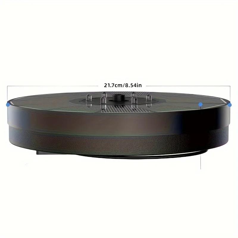 5.5W LED Solar Fountain Pump with Lights, for Bird Bath/Pool DIY Solar Water Fountain with Battery for Outdoor Garden Decoration