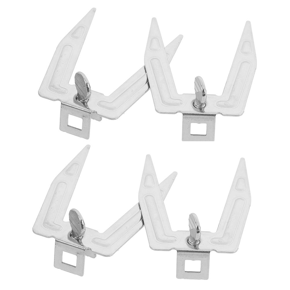 

4 шт. Виделки для гриля з нержавіючої сталі, Виделки для м яса для аерогрилю, Електронні інструменти для курячих шашликів на барбекю, Кухонні інструменти для птиці, Обідній гриль 6.70X4.60X2.60CM срібний