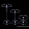 [ZYAS]Transparent Frame Round Jewelry Blind Box Display Stand Acrylic Clear Bracelet Organizer Shelf Jewelry Storage Rack