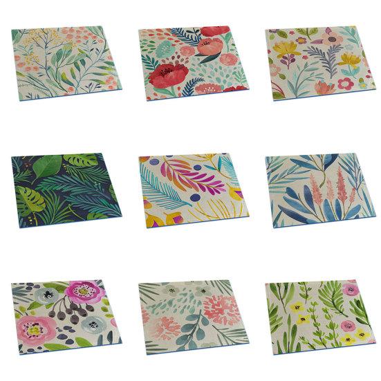 Multicolor Blätter Blume Küche Esstisch Matte Wärme Isolierte Pad Tischset