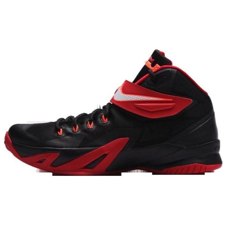 Nike LeBron Zoom Soldier 8 Black Varsity Red Men s 653641-016 EU 40.5